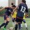 国际女子足球赛中，中国队踢出精彩比赛